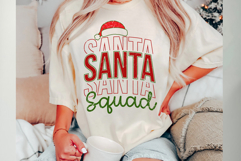 Santa Squad Svg Cut Files Creative Art Product Image 1