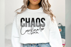 Chaos Coordinator SVG PNG, Mom Life Svg Design Product Image 4