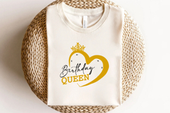Birthday Queen Svg Cut Files Creative Art Product Image 5