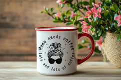Mama needs coffee lots and lots of coffee Svg Cut Files Product Image 4