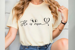 He Is Risen Svg Cut Files Creative Art Product Image 4