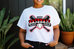 Mascot Baseball Svg Cut Files Creative Art Product Image 5