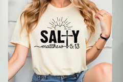 Salty SVG PNG, Christian Shirt Svg Product Image 1