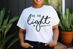 Be The Light Svg Png, Jesus Svg Design Product Image 4