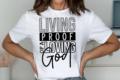 Living Proof Of A Loving God Svg Cut Files Creative Art Product Image 3