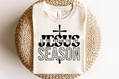 Jesus Is The Reason For The Season Svg Cut File Creative Art Product Image 3