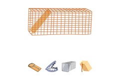 Different types of animal traps and snares Product Image 1
