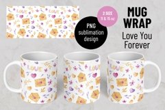 Valentine’s Day Love Letters | Mug Wrap | Sublimation Design Product Image 1