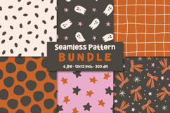 Halloween Pattern Halloween Digital Paperr Halloween Bundle. Product Image 1