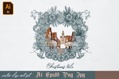 Christmas tale vector clip art set Product Image 1