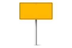 Realistic Road Sign, Vector Set. Product Image 2