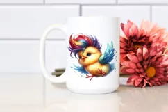 Proud Baby Chicken Watercolor Product Image 2
