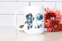 Vintage Astronaut Boy, Transparent PNG Product Image 2