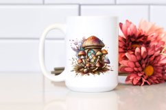 Glossy Stained Mushroom, Transparent PNG Product Image 2