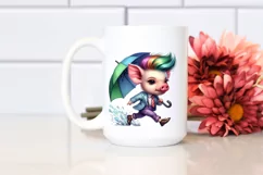 Cute Baby Pig Running PNG Product Image 2