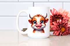 Happy Highland Cow, High-Res PNG Product Image 2