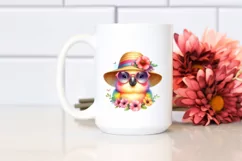 Colorful Cute Parrot | Watercolor Clipart Product Image 2