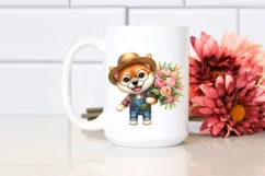 Baby Shiba Inu with es Product Image 2