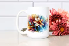 Wooden Stained Daffodil, Transparent PNG Product Image 2