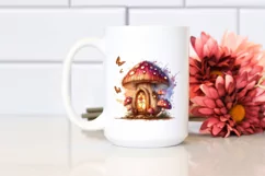 Wooden Mushroom PNG Product Image 2