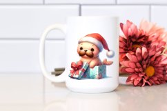 Watercolor Walrus Baby PNG Product Image 2