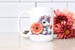 Glossy Unicorn | Clipart Product Image 2