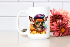 Agressive Baby Deer Model, High-Res PNG Product Image 2