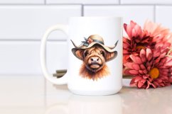 Cow Hat Huge Smile Sublimation Clipart Product Image 2
