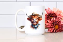 Cow Hat Enthusiastic Goofy Sublimation Clipart Product Image 2