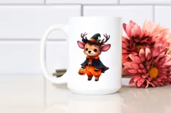 Colorful Elk Baby Halloween | Sublimation Clipart Product Image 2
