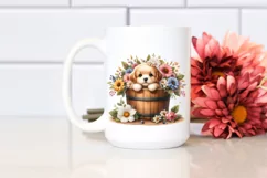 Cute Baby Highland Cow, PNG Product Image 2