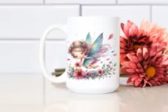 Colorful Fairy Tumbling Petals in Wind | Sublimation | Product Image 2