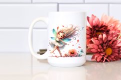 Colorful Fairy Tumbling Petals in Wind | Sublimation | Product Image 2