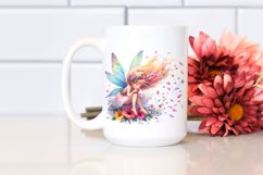 Colorful Fairy Tumbling Petals in Wind | Sublimation | Product Image 2