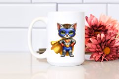 Baby Cat Hero Pose Product Image 2
