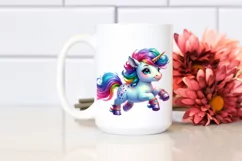 Proud Unicorn in Style PNG Product Image 2