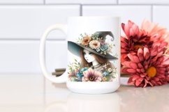 pastel witch flowers clipart Product Image 2