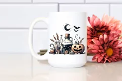 Washed Watercolor Style Simple Halloween Cute Elixir PNG Product Image 2