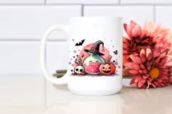 Washed Watercolor Style Simple Halloween Cute Elixir PNG Product Image 2