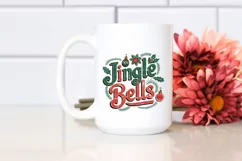 Retro Jingle Bells Clipart Png Product Image 2