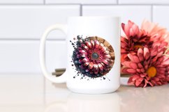 Shiny Gerbera Watercolor Product Image 2