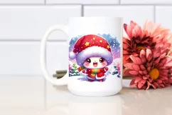 Dumb Winter Watercolor PNG Product Image 1