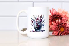 Abstract Filled with Large Lobelia | Sublimation | Clipart Product Image 2