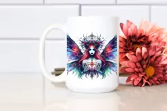 Vibrant Gothic Fairy PNG Product Image 2