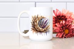 Stained Heather Watercolor Splash | Clipart Product Image 2