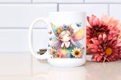 Colorful Small Cute Fairy | Clipart Product Image 2
