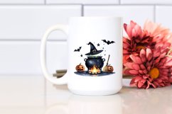 Funny Halloween Cauldron Clipart Product Image 2