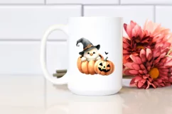 Cute Halloween Baby Chicken PNG Product Image 2