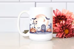 Simple Haloween Tombstone PNG Product Image 2