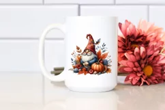 Detailed Autumn Gnome PNG Product Image 2